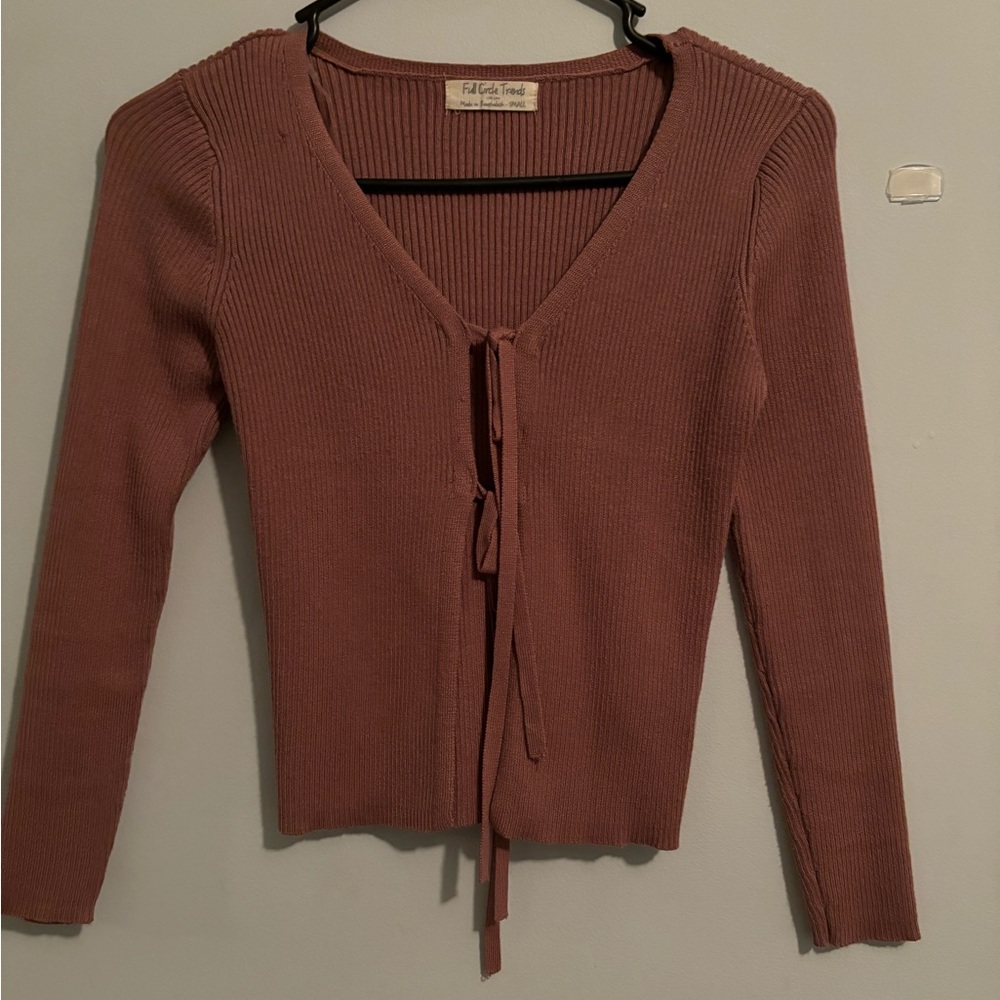 Cropped sweater